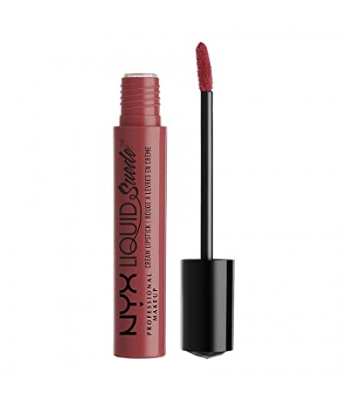 Nyx Professional Makeup Liquid Suede Cream Lipstick, Matte Finish - Soft Spoken, 4ml